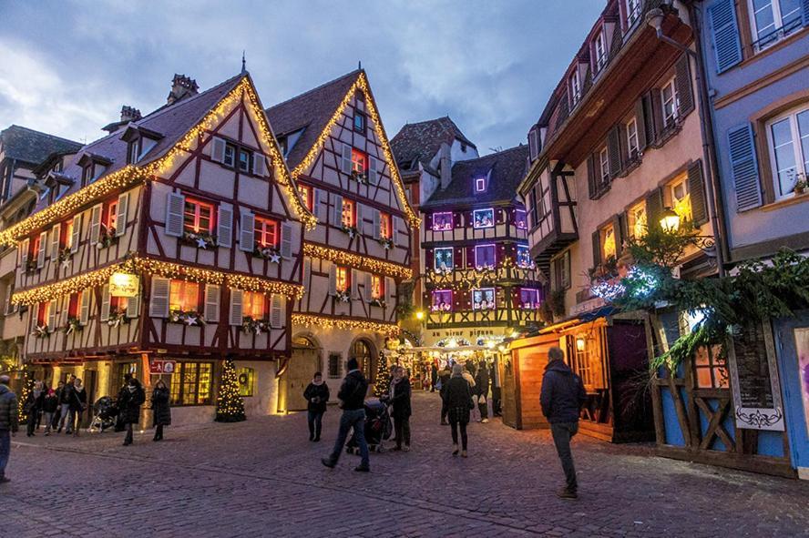 Les Vendangeurs Lägenhet Niedermorschwihr Exteriör bild